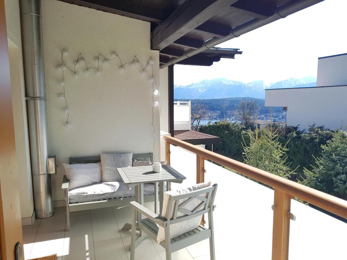 Wohnung Mit Balkon In Velden - Appartment Berge Bytilly Velden am Wörthersee Kültér fotó